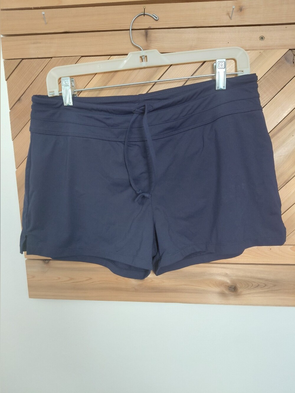 Athleta Swim Shorts Navy Blue Medium